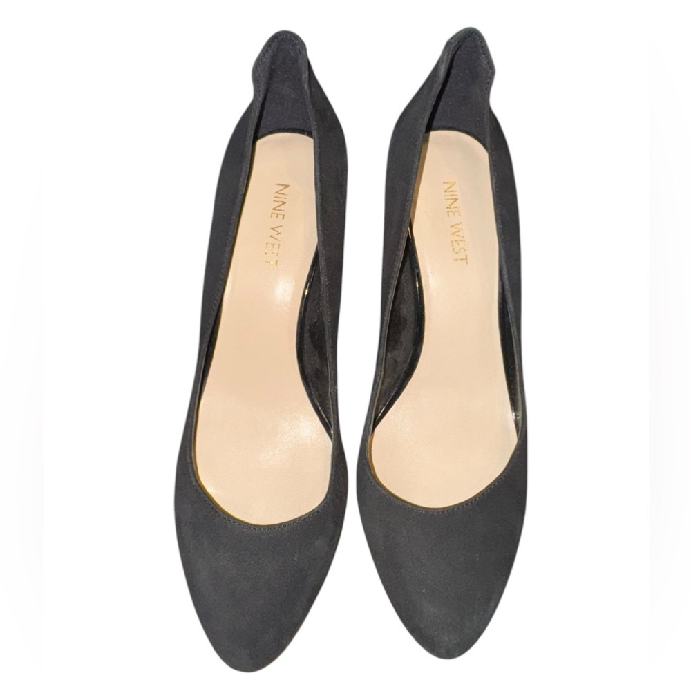 Nine West Astoria Suede Leather Pumps, 8M - Picture 2 of 8